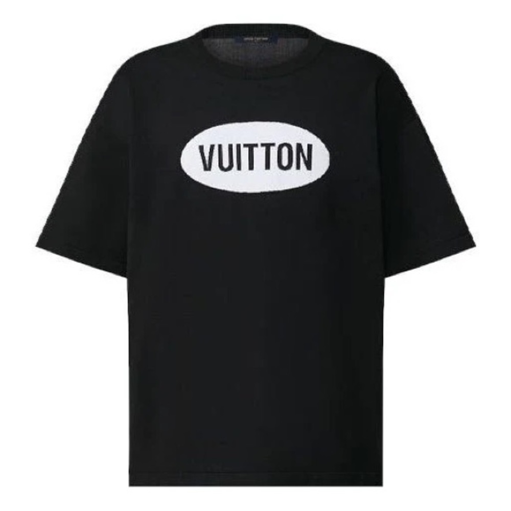 Louis Vuitton Mens Knitted Short Sleeve T Shirt